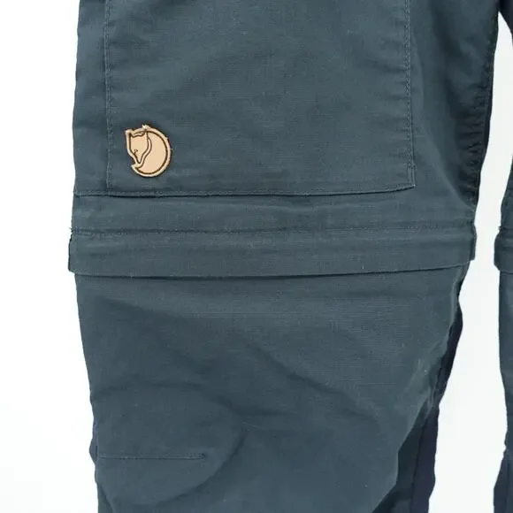 Fjallraven Hiking Pants Womens SZ 32-33R Abisko Midsummer Trouser Convertible - Picture 4 of 14